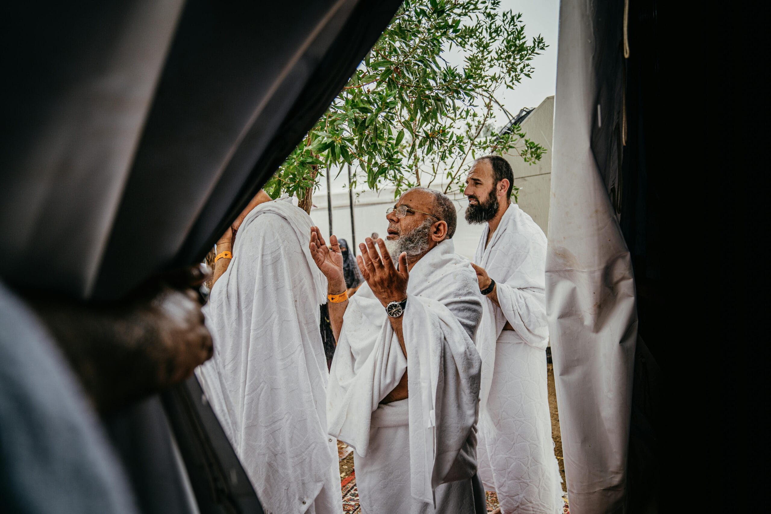 Men in White Robes